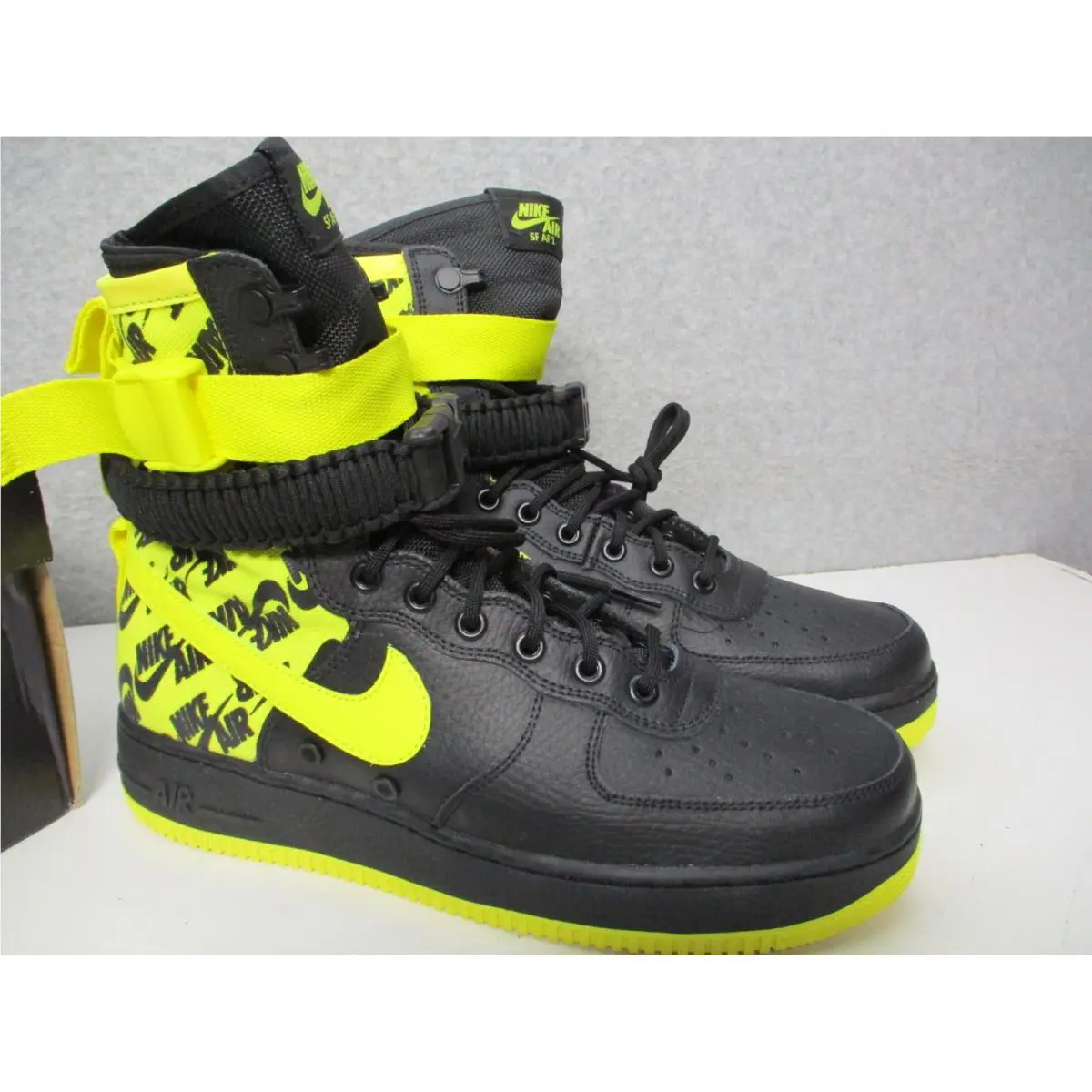 Nike shoes - Nike SF Air Force 1 - AR1955-001 - Black/Yellow 0