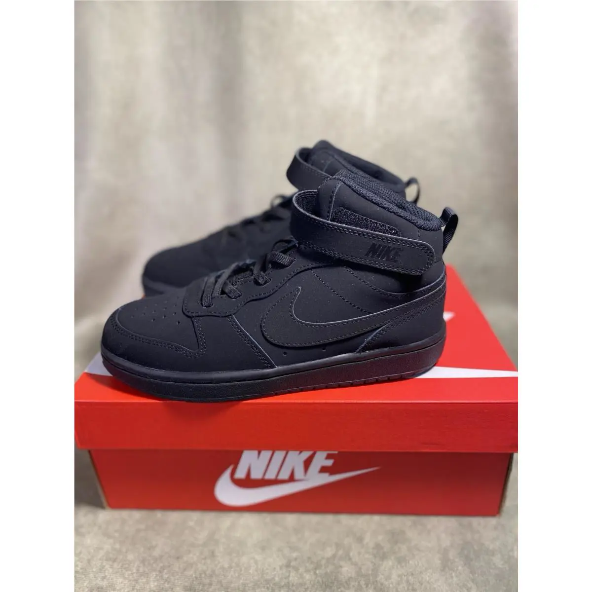 Nike shoes - Nike Court Borough Mid 2 - CW5868 CW5868-001 - Black 5