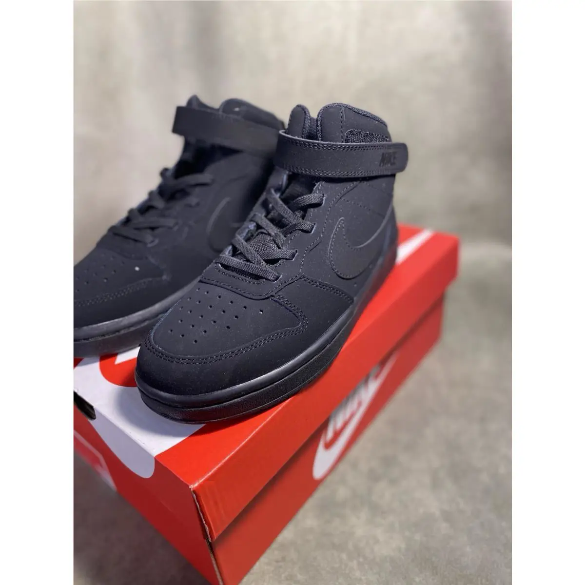 Nike shoes - Nike Court Borough Mid 2 - CW5868 CW5868-001 - Black 4