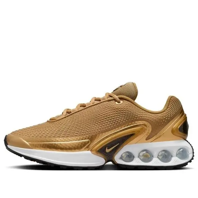 Nike Air Max Dn Premium Shoes - Golden Bullet Size 8 Men / 9.5 Women FJ3145-100 - Gold