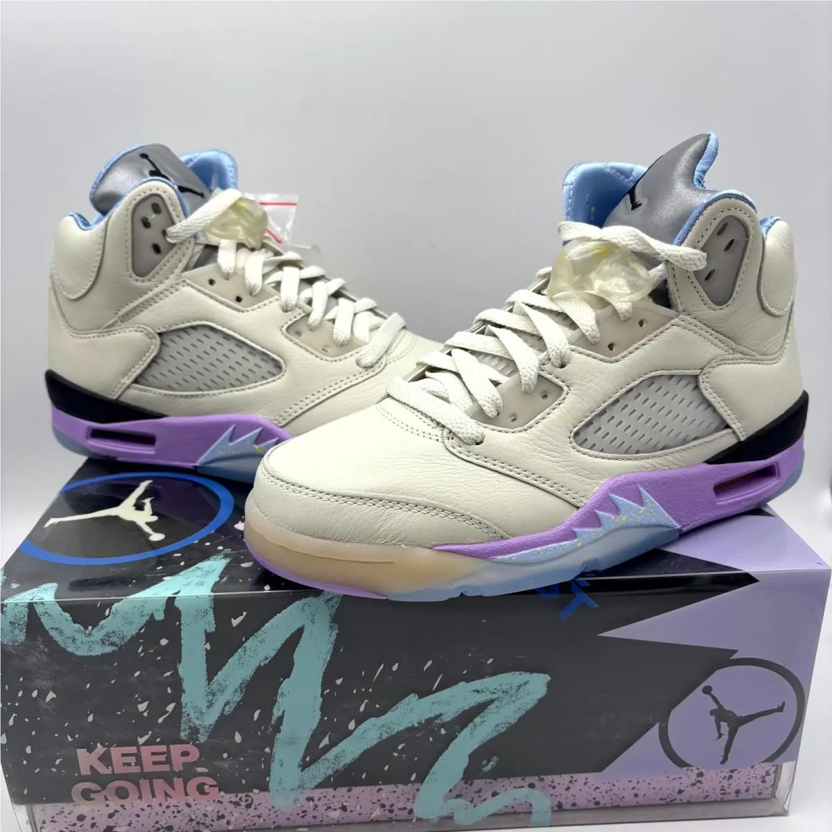 Nike shoes - Nike Air Jordan 5 Retro SP - DV4982-175 - Sail (UPC: 196152496669) 2
