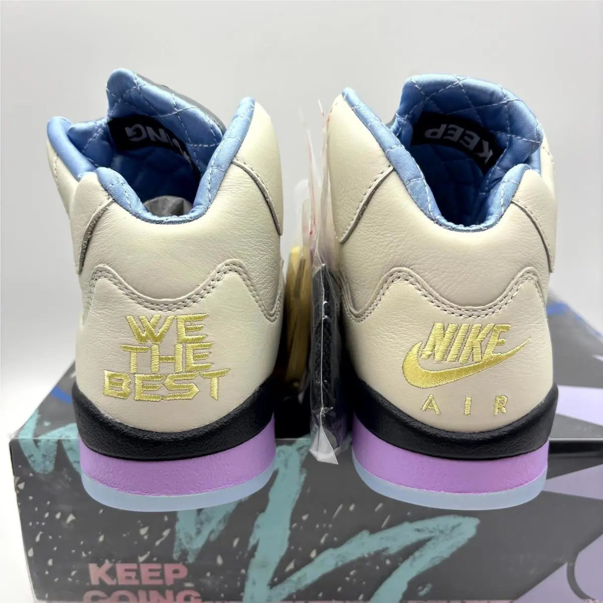 Nike shoes - Nike Air Jordan 5 Retro SP - DV4982-175 - Sail (UPC: 196152496669) 4