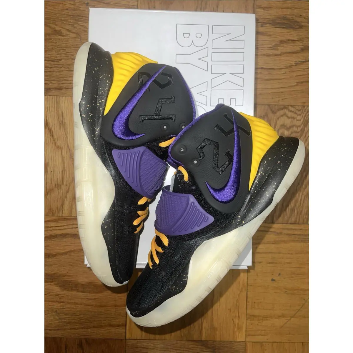 Nike shoes - Nike Kyrie 6 - Kyrie - Black Purple Yellow 9