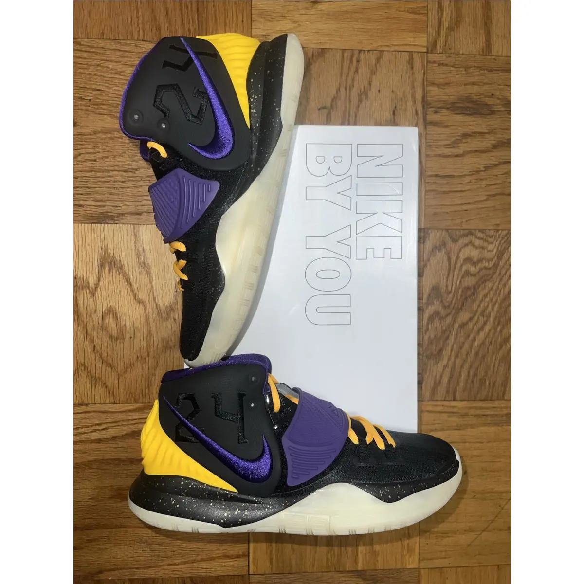Nike shoes - Nike Kyrie 6 - Kyrie - Black Purple Yellow 0