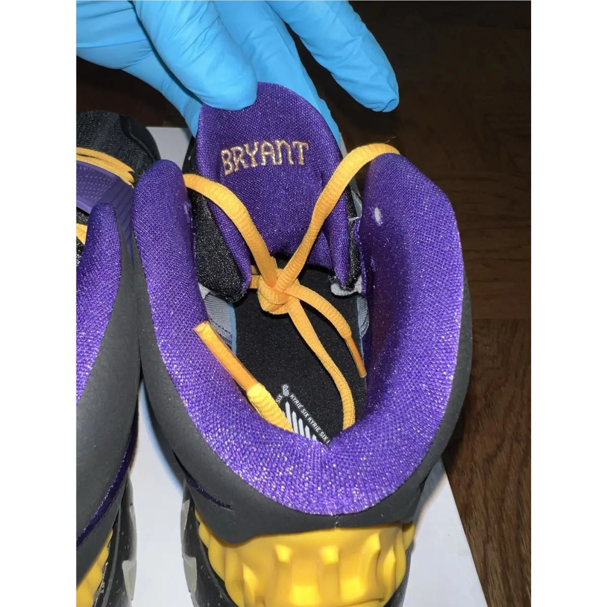 Nike shoes - Nike Kyrie 6 - Kyrie - Black Purple Yellow 5