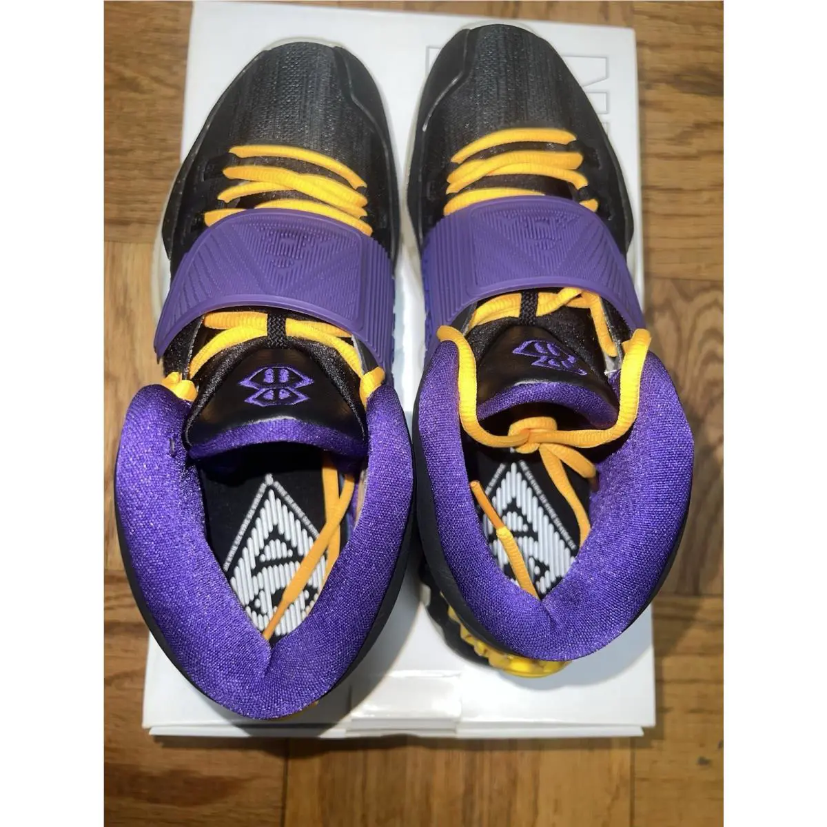 Nike shoes - Nike Kyrie 6 - Kyrie - Black Purple Yellow 6
