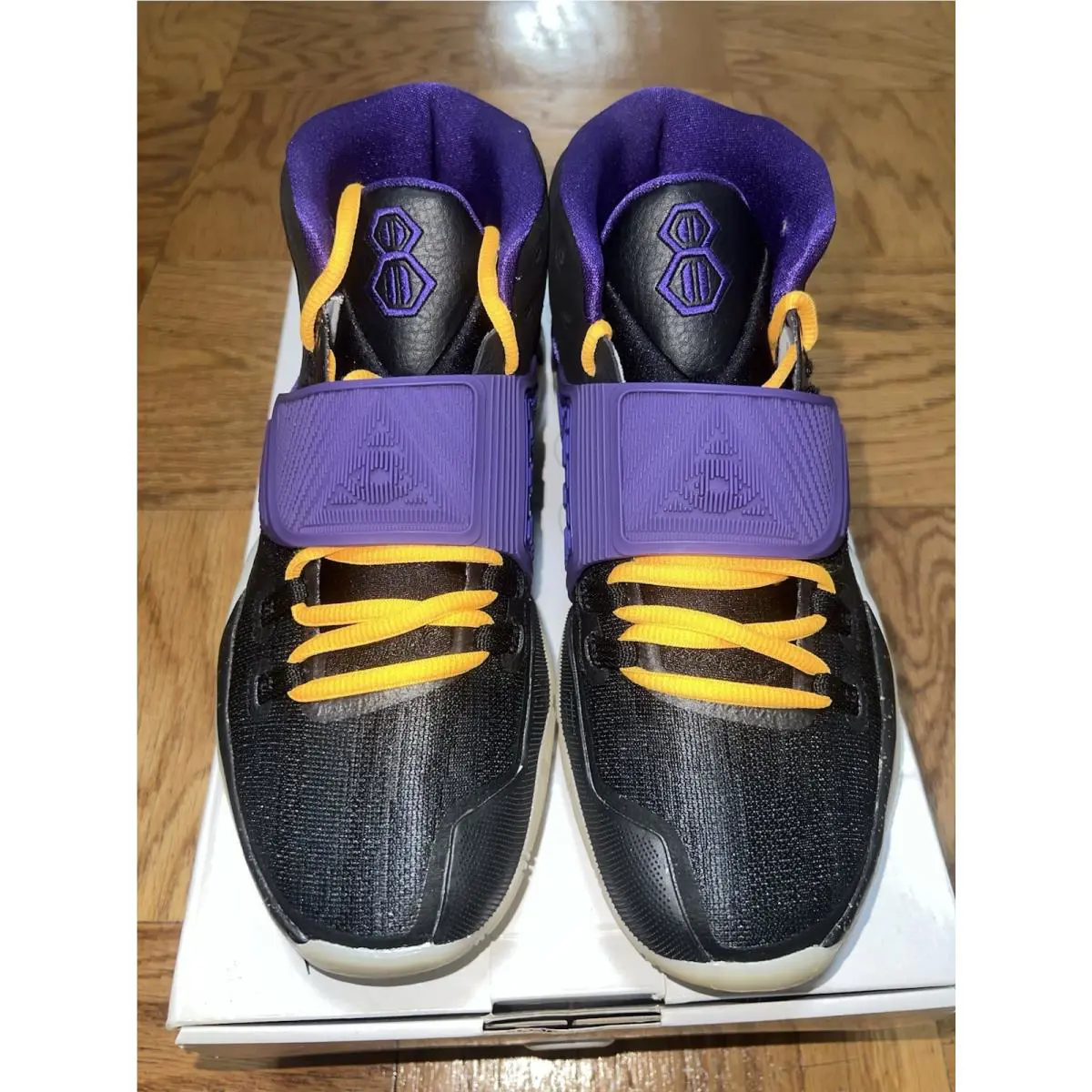 Nike shoes - Nike Kyrie 6 - Kyrie - Black Purple Yellow 7