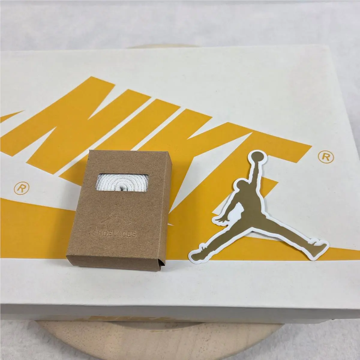 Nike shoes - Air Jordan 1 - Air - Yellow Ochre Black Sail 9