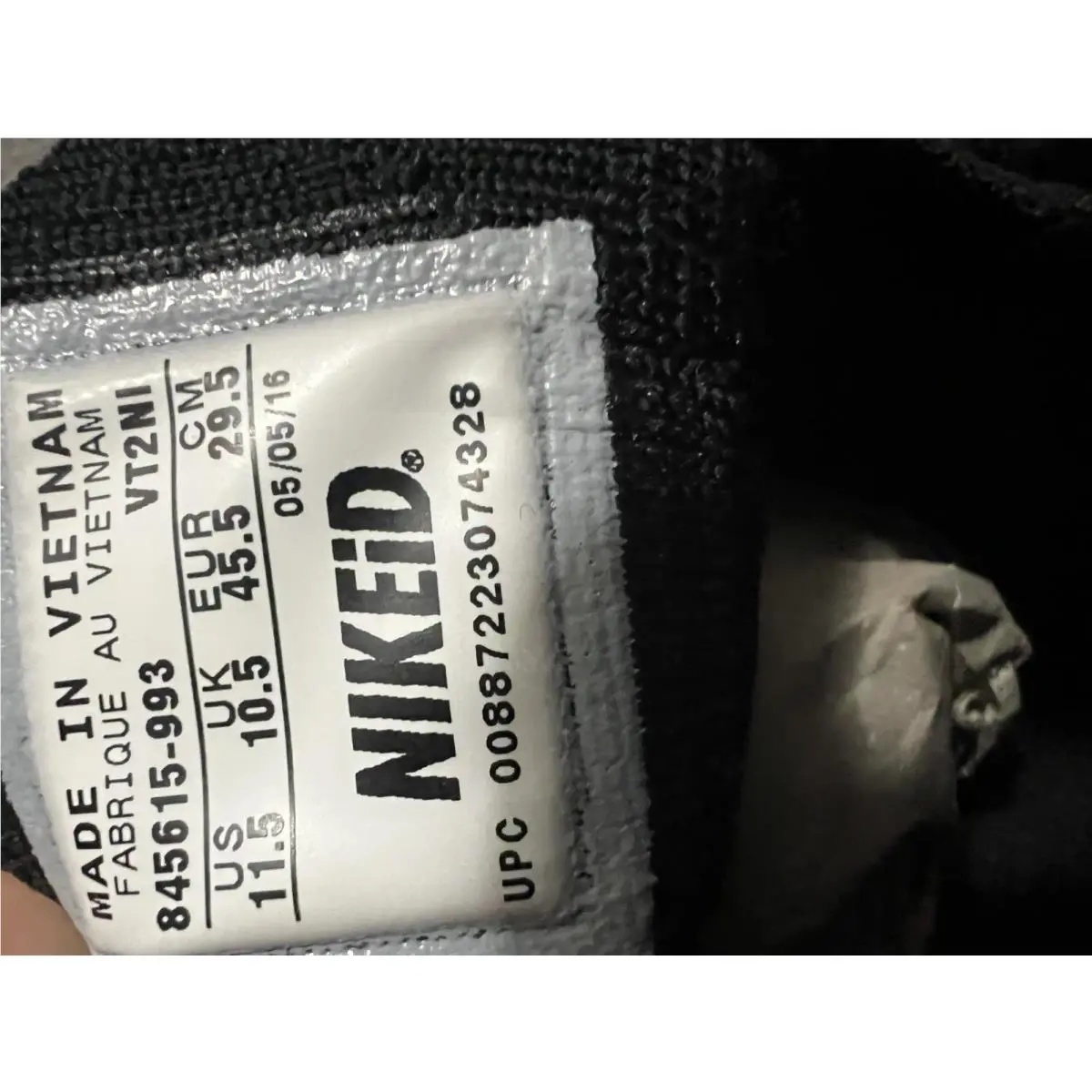 Nike shoes - Nike Flyknit Air Max - Flyknit Air Max - 845615-993 - Black 0