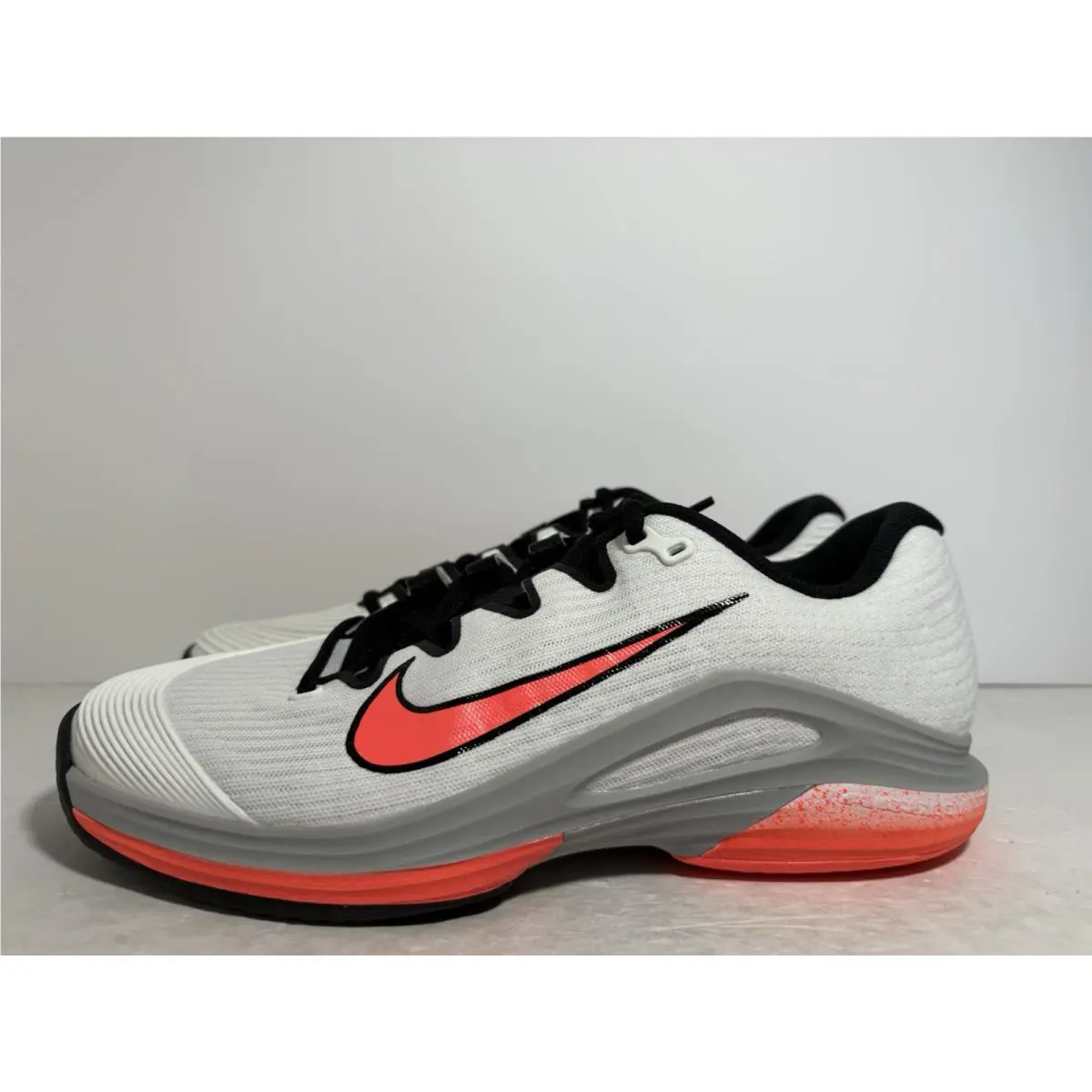 Nike shoes - Nike Court Air Zoom Vapor 12 Premium HC - IB2534-100 - White / Hot Lava (UPC: 731996081482) 0