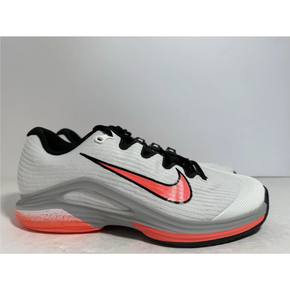 Nike shoes - Nike Court Air Zoom Vapor 12 Premium HC - IB2534-100 - White / Hot Lava (UPC: 731996081482) 2