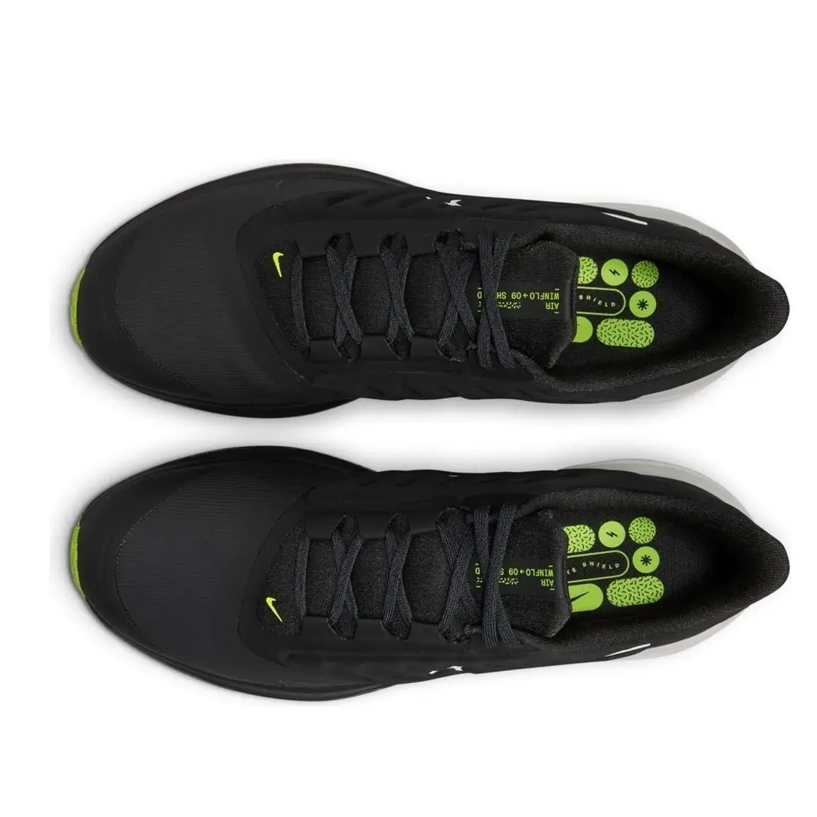 Nike shoes - Nike Air Winflo Shield - Air Winflo Shield - DM1106 001 - Black, White, Smoke Grey, Volt 5