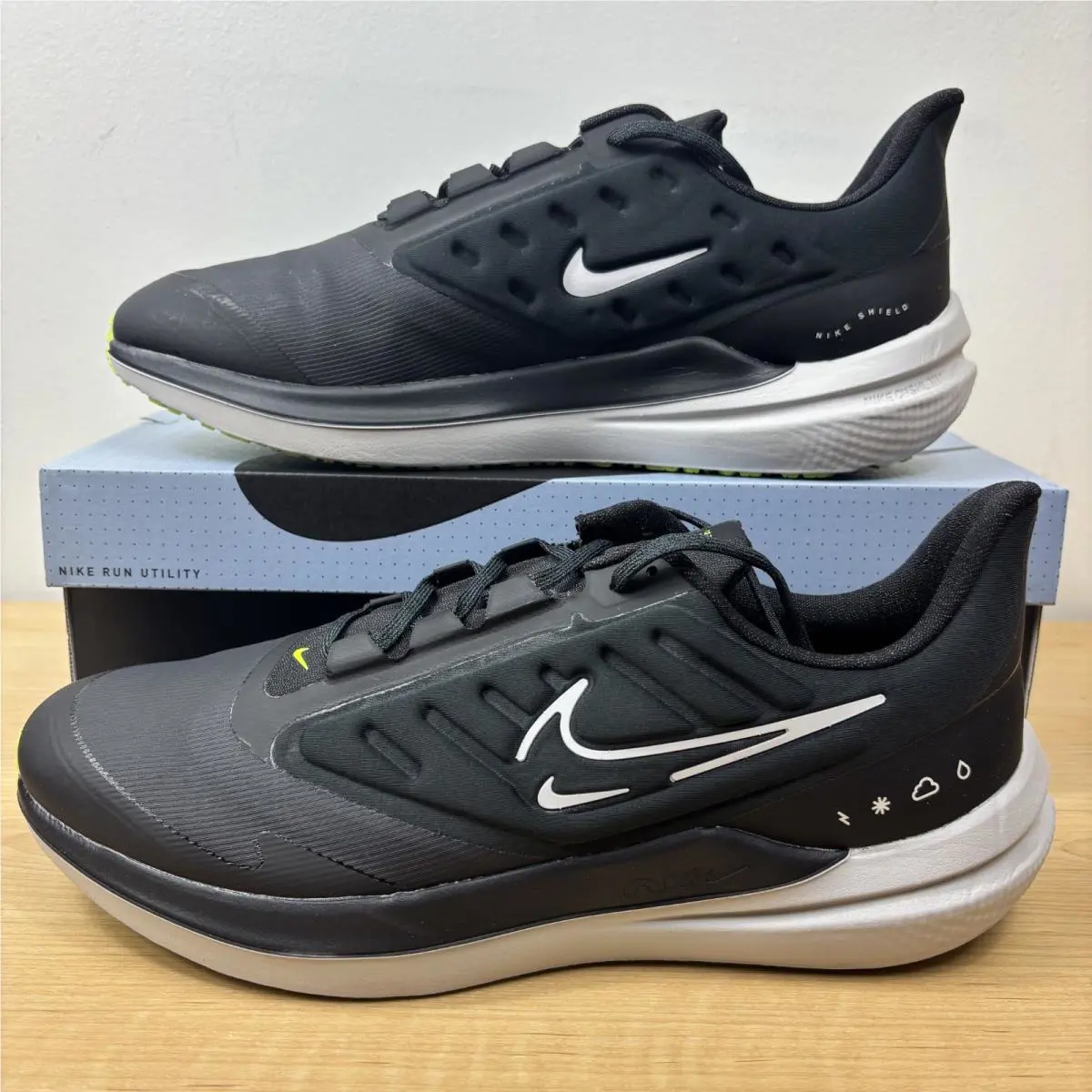 Nike shoes - Nike Air Winflo 9 Shield - DM1106-001 - Black (UPC: 00196151894107) 0