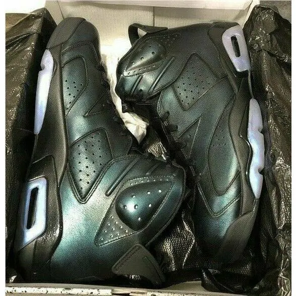 Nike shoes - Air Jordan 6 - Air - 907961-015 - Black (UPC: 0887224432745) 0