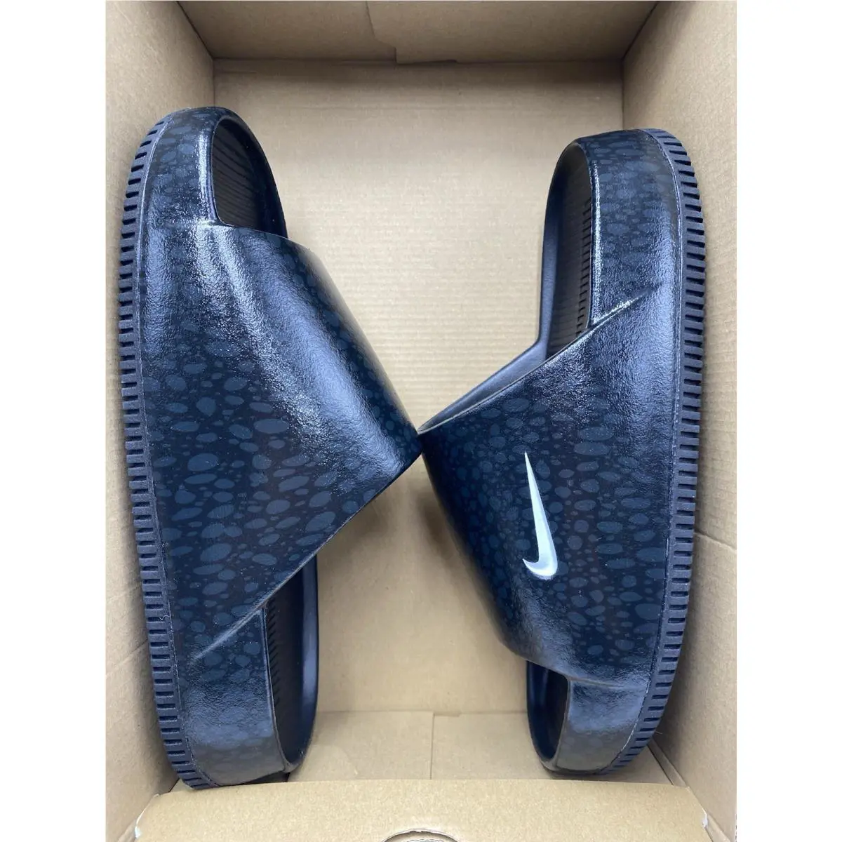 Nike shoes - Nike Calm Side - Calm Side - HF1067 002 - Black/Football Grey-Anthracite (UPC: 197598797884) 5