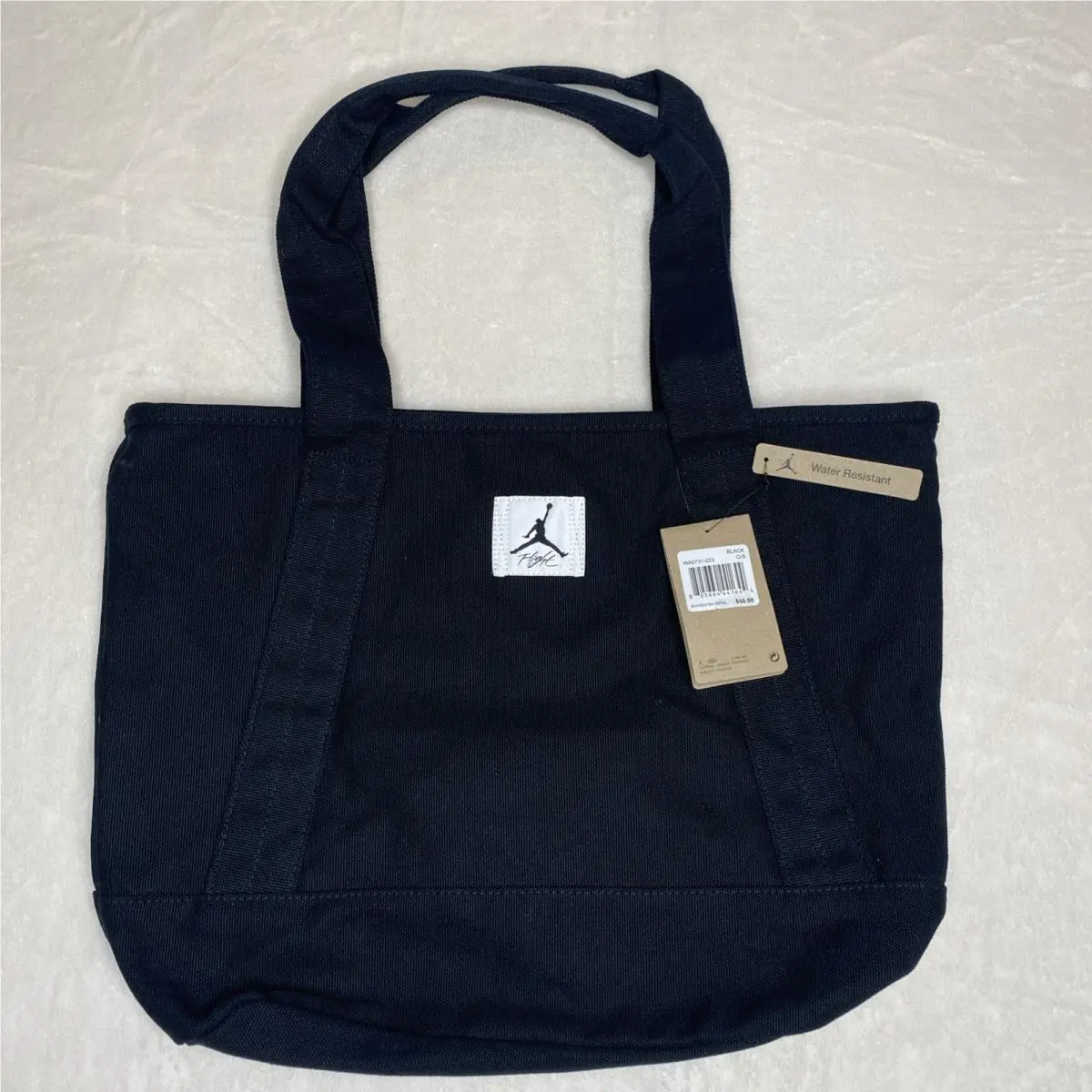 Nike Jordan Flight Carryall Tote 38 Liters Black WA0731-023 Canvas Purse Bag