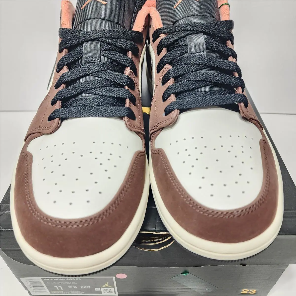 Nike shoes - Air Jordan 1 - Air - DC6991-200 - Brown, Manufacturer: Light Chocolate/Crimson Bliss (UPC: 0195243739043) 1
