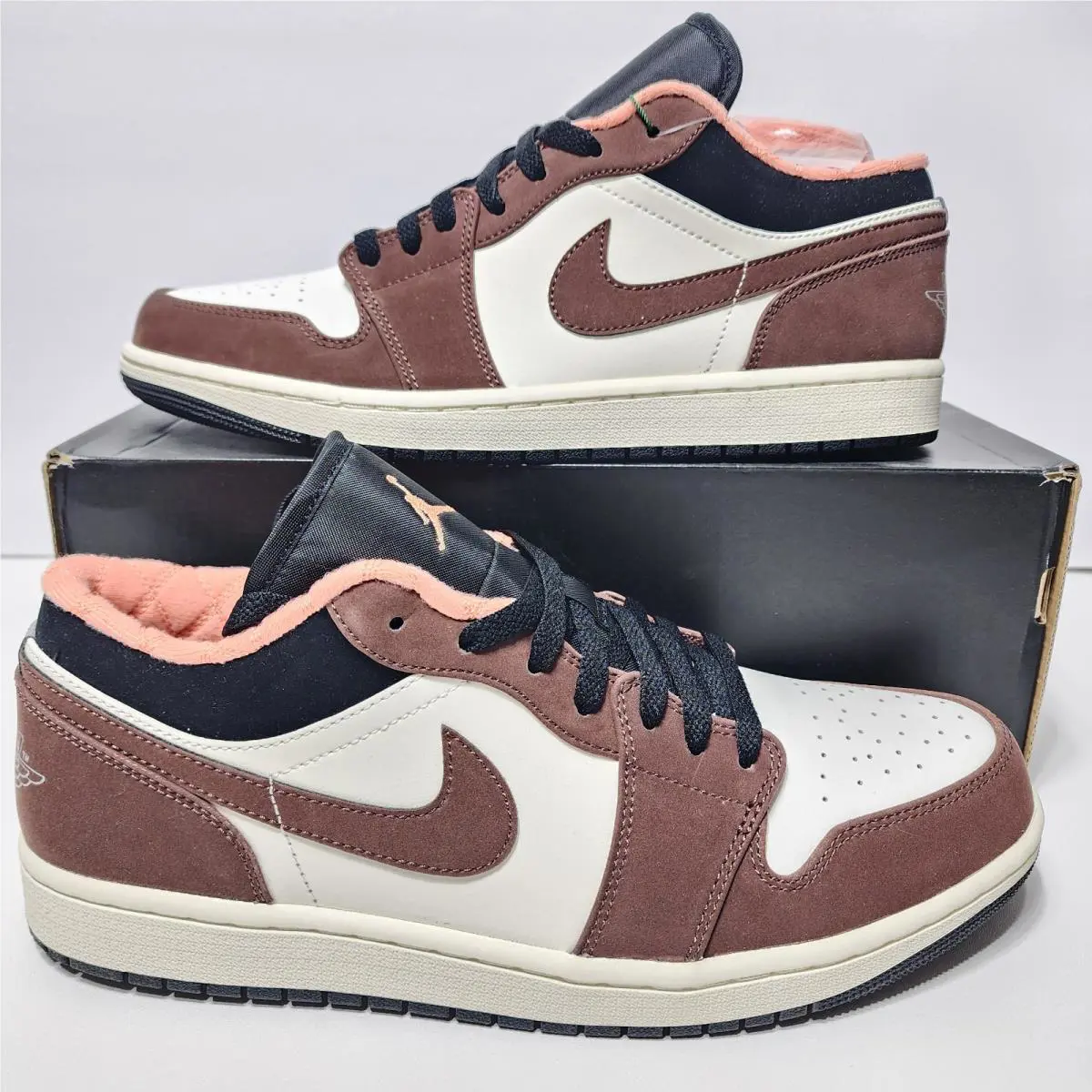 Nike shoes - Air Jordan 1 - Air - DC6991-200 - Brown, Manufacturer: Light Chocolate/Crimson Bliss (UPC: 0195243739043) 2