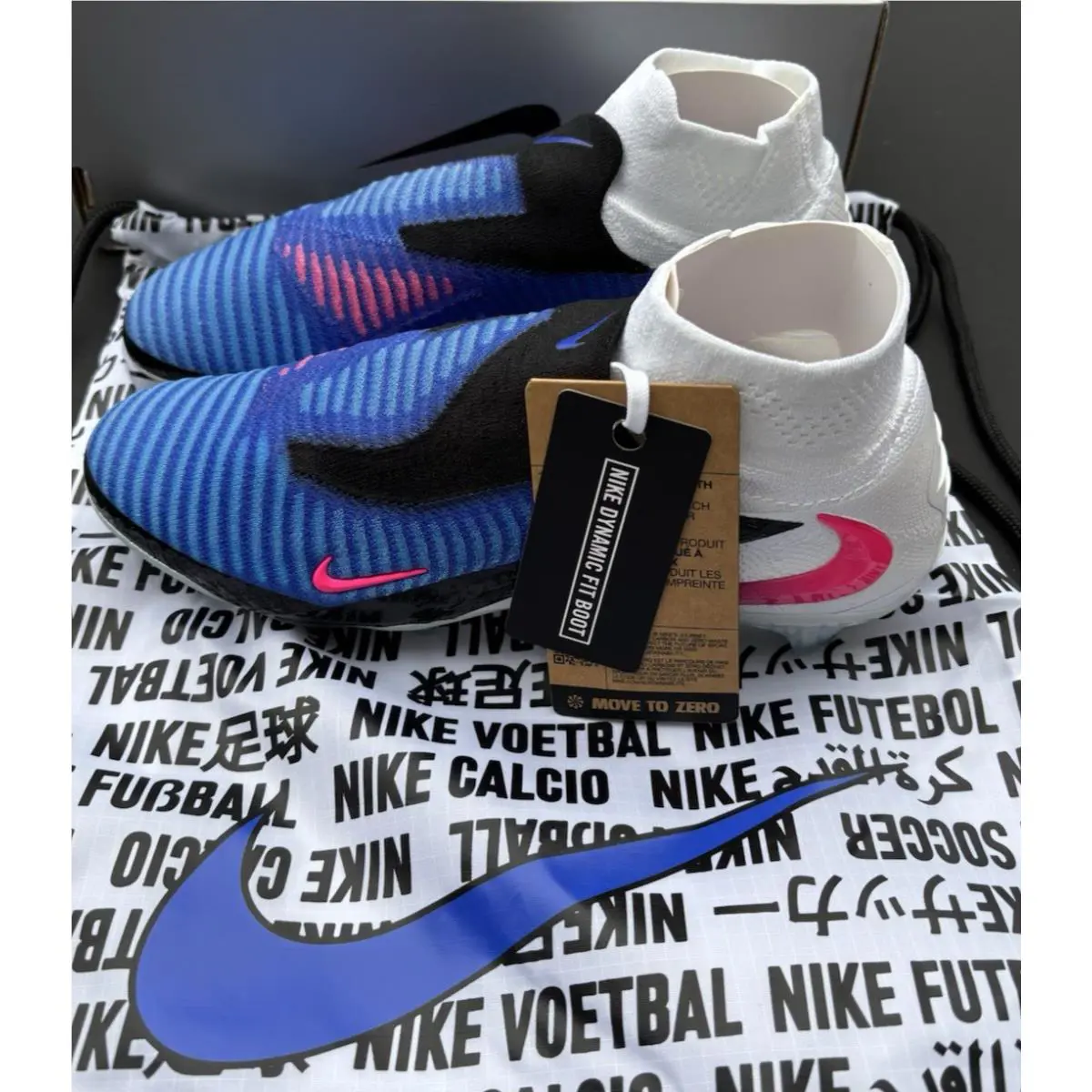 Nike shoes - Nike Phantom 6 High Elite - HJ2147-446 - Blue (UPC: 0197597337005) 12