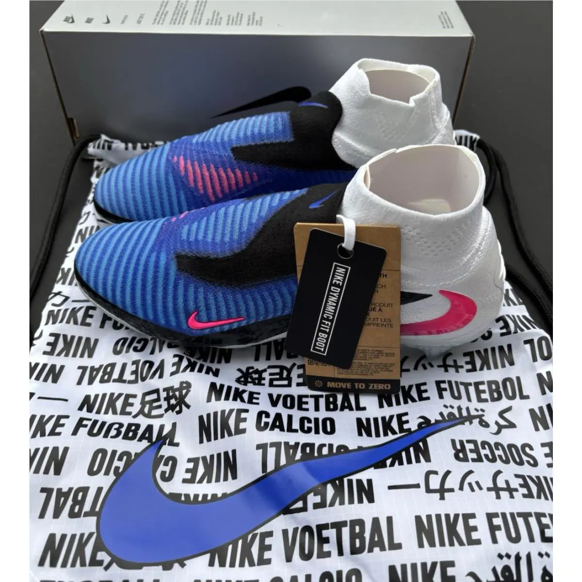 Nike shoes - Nike Phantom 6 High Elite - HJ2147-446 - Blue (UPC: 0197597337005) 0