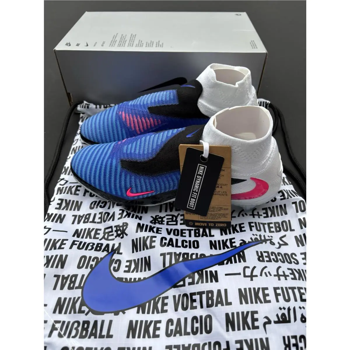Nike shoes - Nike Phantom 6 High Elite - HJ2147-446 - Blue (UPC: 0197597337005) 16