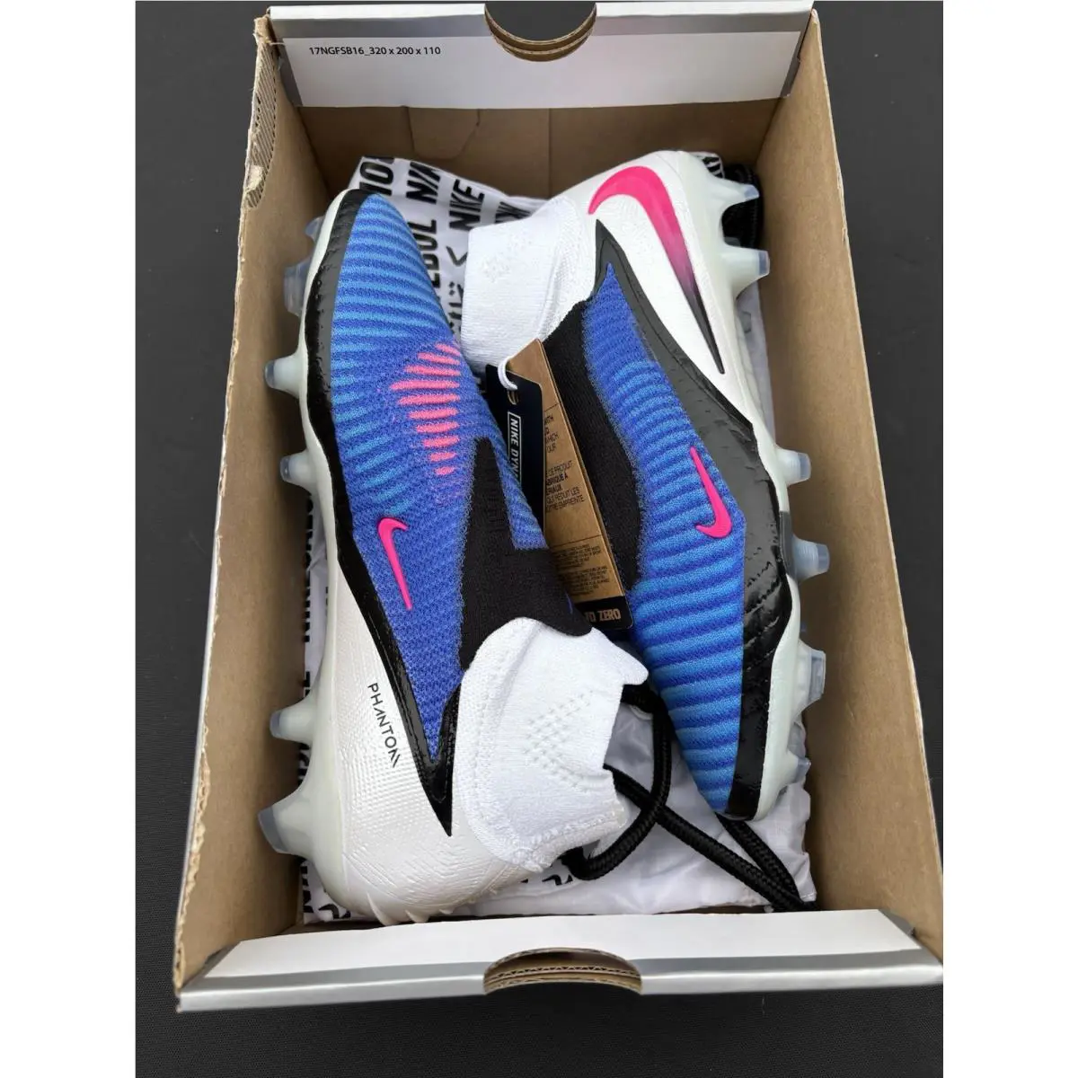 Nike shoes - Nike Phantom 6 High Elite - HJ2147-446 - Blue (UPC: 0197597337005) 6