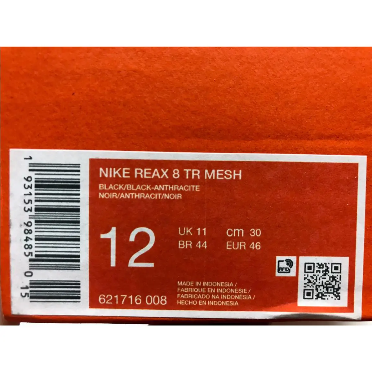 Nike shoes - Nike Reax 8 - Reax - 621716-008 - Black (UPC: 193153984850) 3
