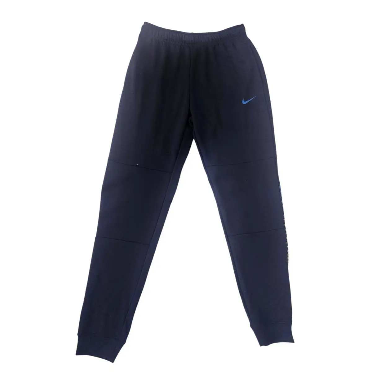 Nike Dry Fit Jogger Training Pants Blue Man Size Small