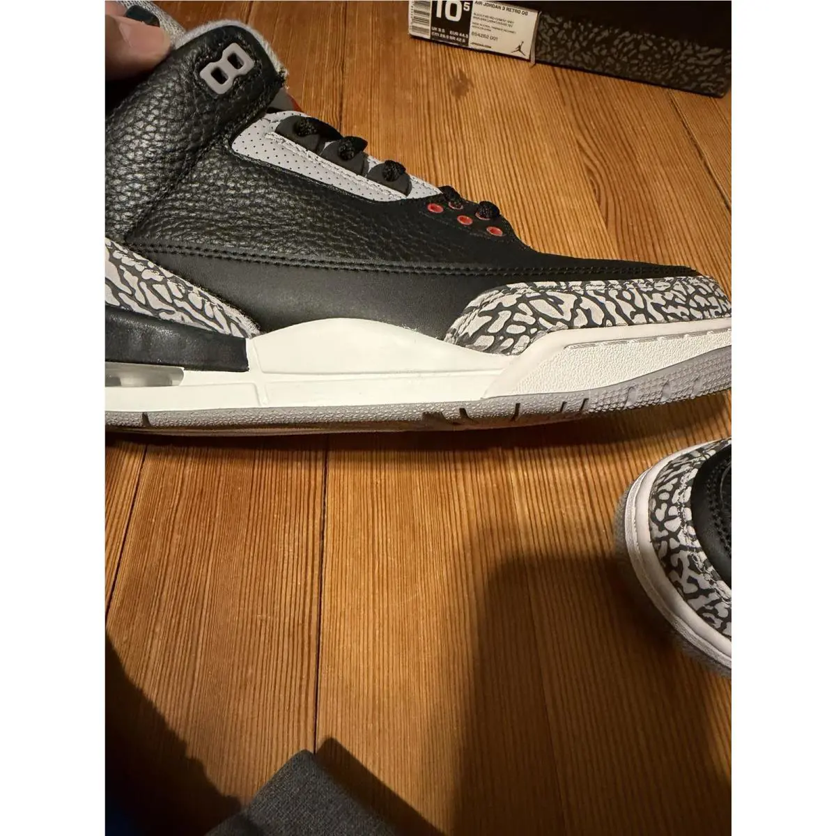 Nike shoes - Air Jordan 3 - Air - 854262-001 - Black 12