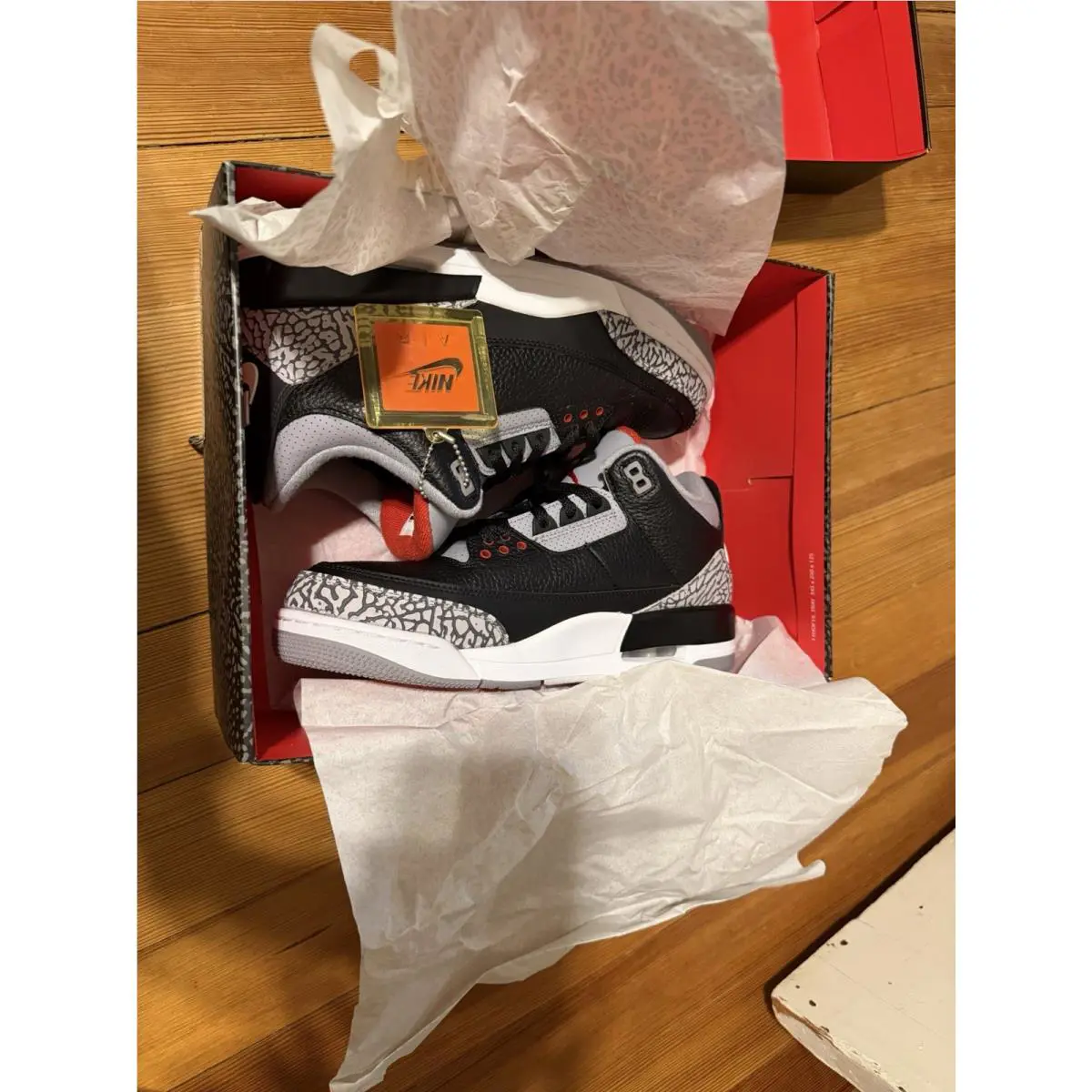 Nike shoes - Air Jordan 3 - Air - 854262-001 - Black 2