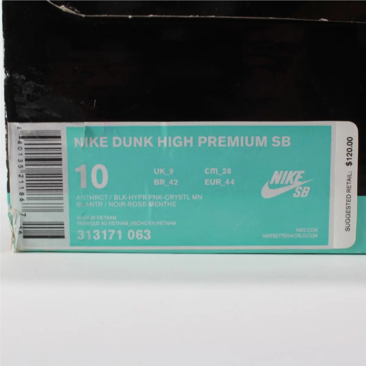 Nike shoes - Nike Dunk High - Dunk High - 313171-063 - Black 2