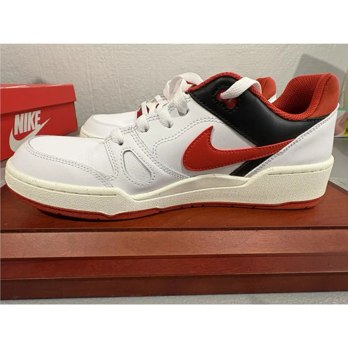 Nike shoes - Nike Full Force - Full Force - White (UPC: 0196969575663) 12