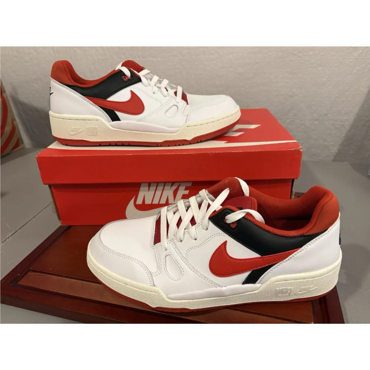 Nike shoes - Nike Full Force - Full Force - White (UPC: 0196969575663) 2
