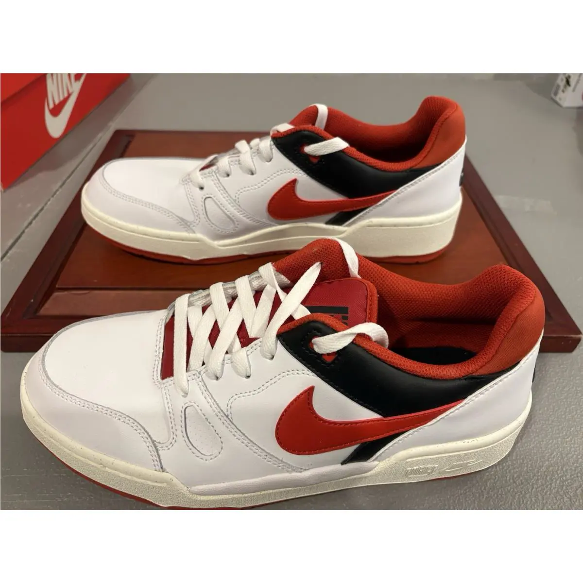 Nike shoes - Nike Full Force - Full Force - White (UPC: 0196969575663) 6