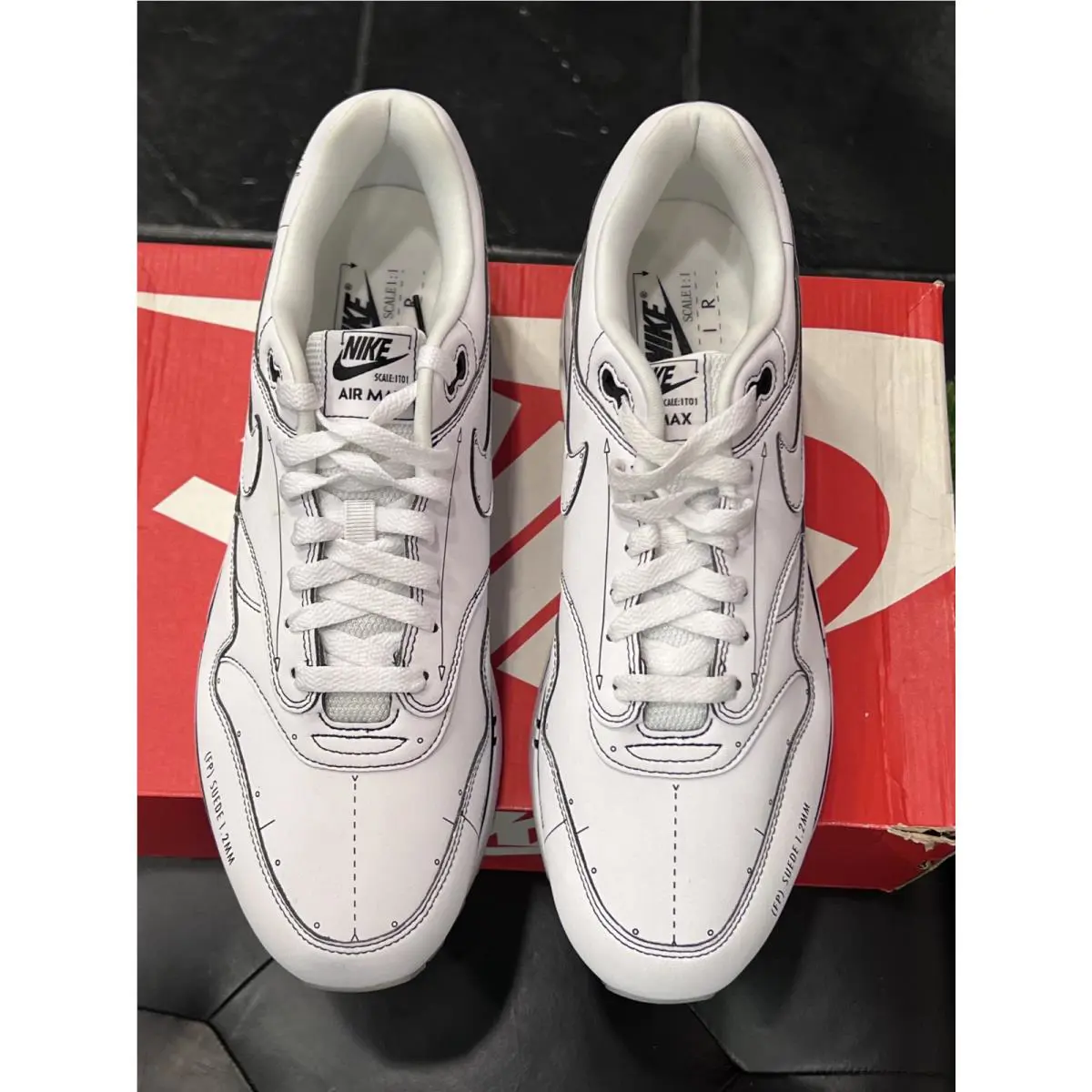 Nike shoes - Nike Air Max 1 - Air Max - White 1