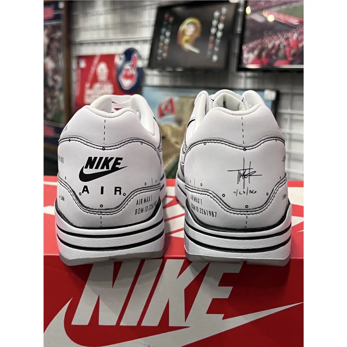Nike shoes - Nike Air Max 1 - Air Max - White 2