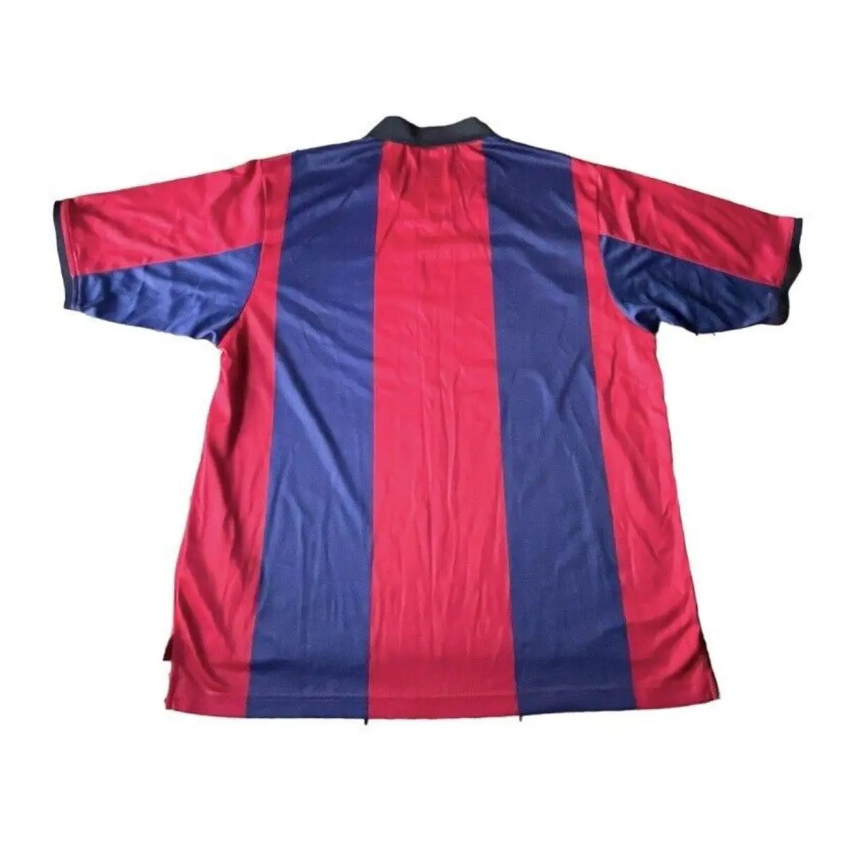 Nike clothing - Nike Team Barcelona FCB Futbol Soccer Jersey Center Swoosh VTG - Red Blue 4