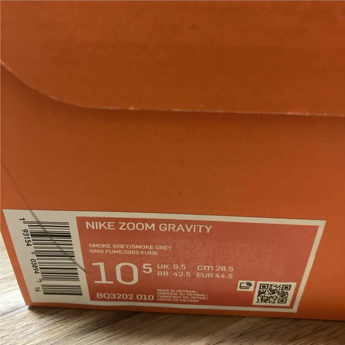 Nike shoes - Zoom Gravity - Zoom Gravity - BQ3202-010 - Grey 6