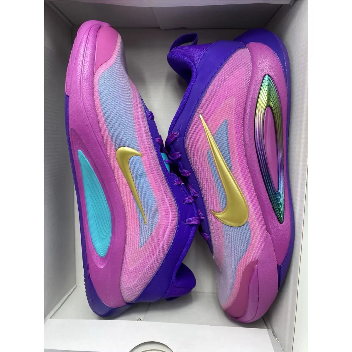 Nike shoes - Nike One - One - HF7001 500 - Fierce Purple/Metallic Gold (UPC: 198481304783) 5