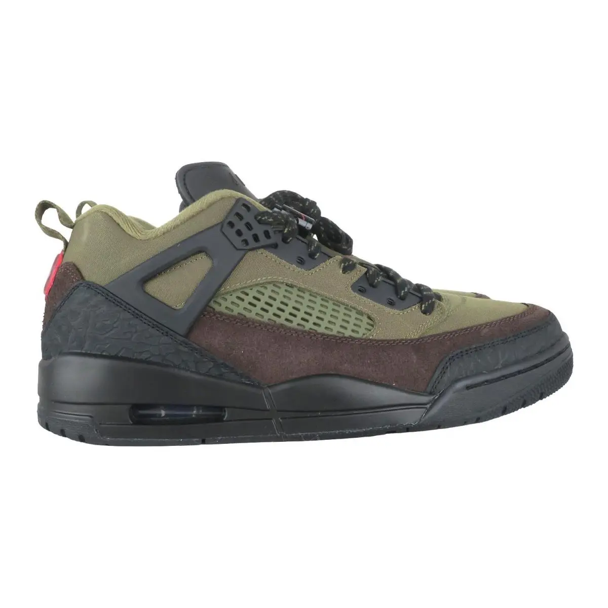 Nike shoes - Jordan Spizike - Spizike - IH1782-200 - Medium Olive/Black/Baroque Brown/University Red (UPC: 198482709402) 8