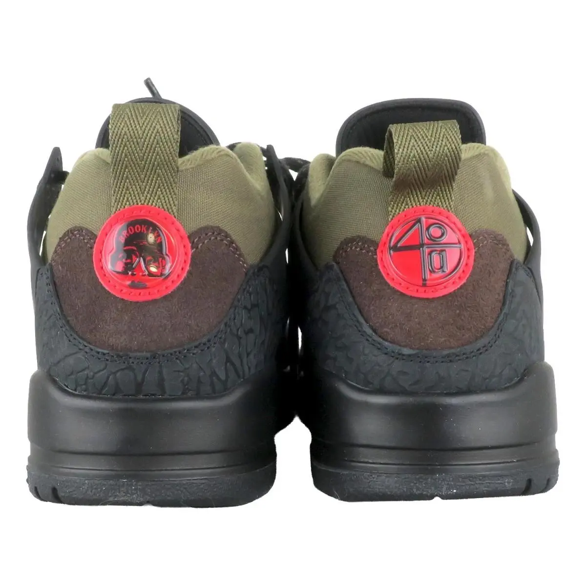 Nike shoes - Jordan Spizike - Spizike - IH1782-200 - Medium Olive/Black/Baroque Brown/University Red (UPC: 198482709402) 9