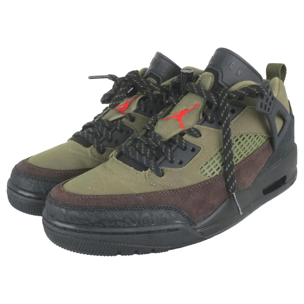 Nike shoes - Jordan Spizike - Spizike - IH1782-200 - Medium Olive/Black/Baroque Brown/University Red (UPC: 198482709402) 19
