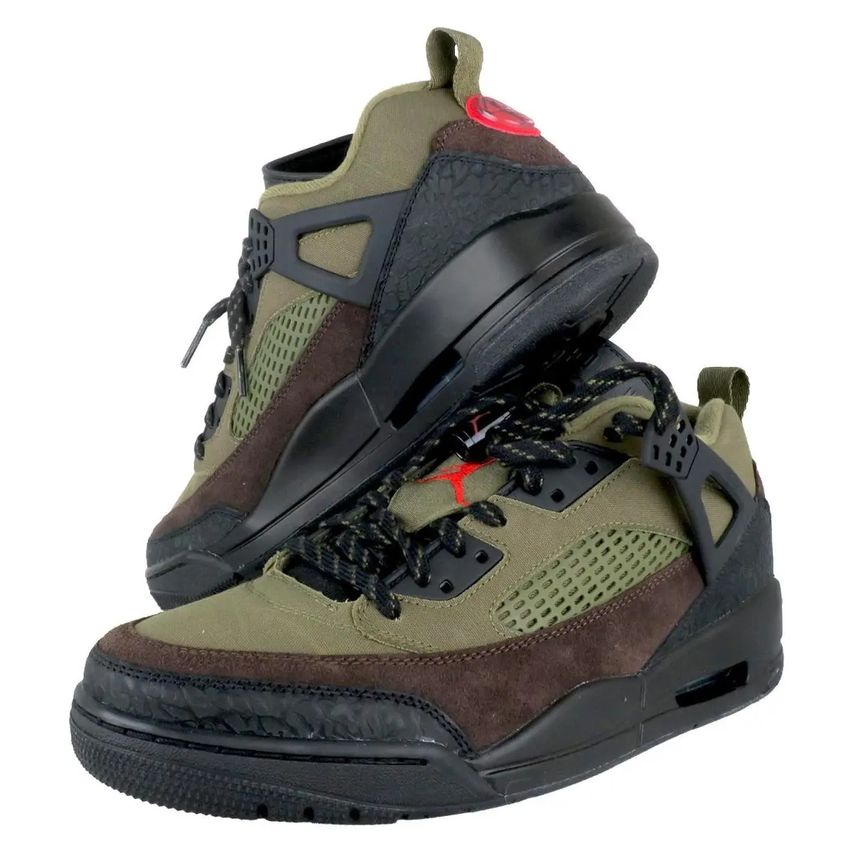 Nike shoes - Jordan Spizike - Spizike - IH1782-200 - Medium Olive/Black/Baroque Brown/University Red (UPC: 198482709402) 21