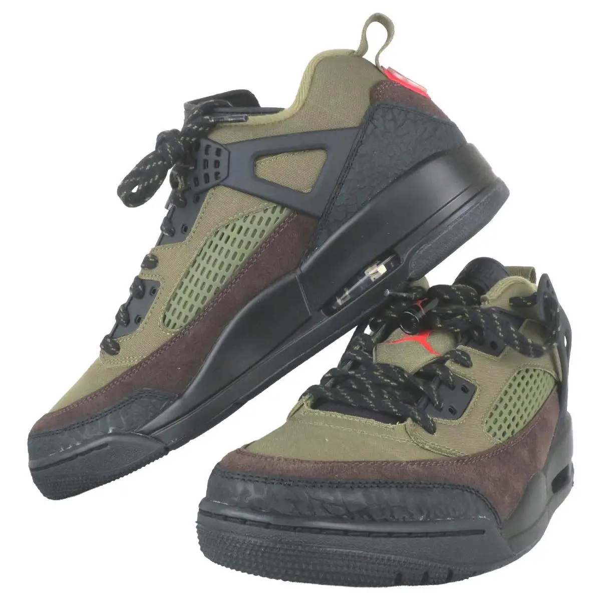 Nike shoes - Jordan Spizike - Spizike - IH1782-200 - Medium Olive/Black/Baroque Brown/University Red (UPC: 198482709402) 22