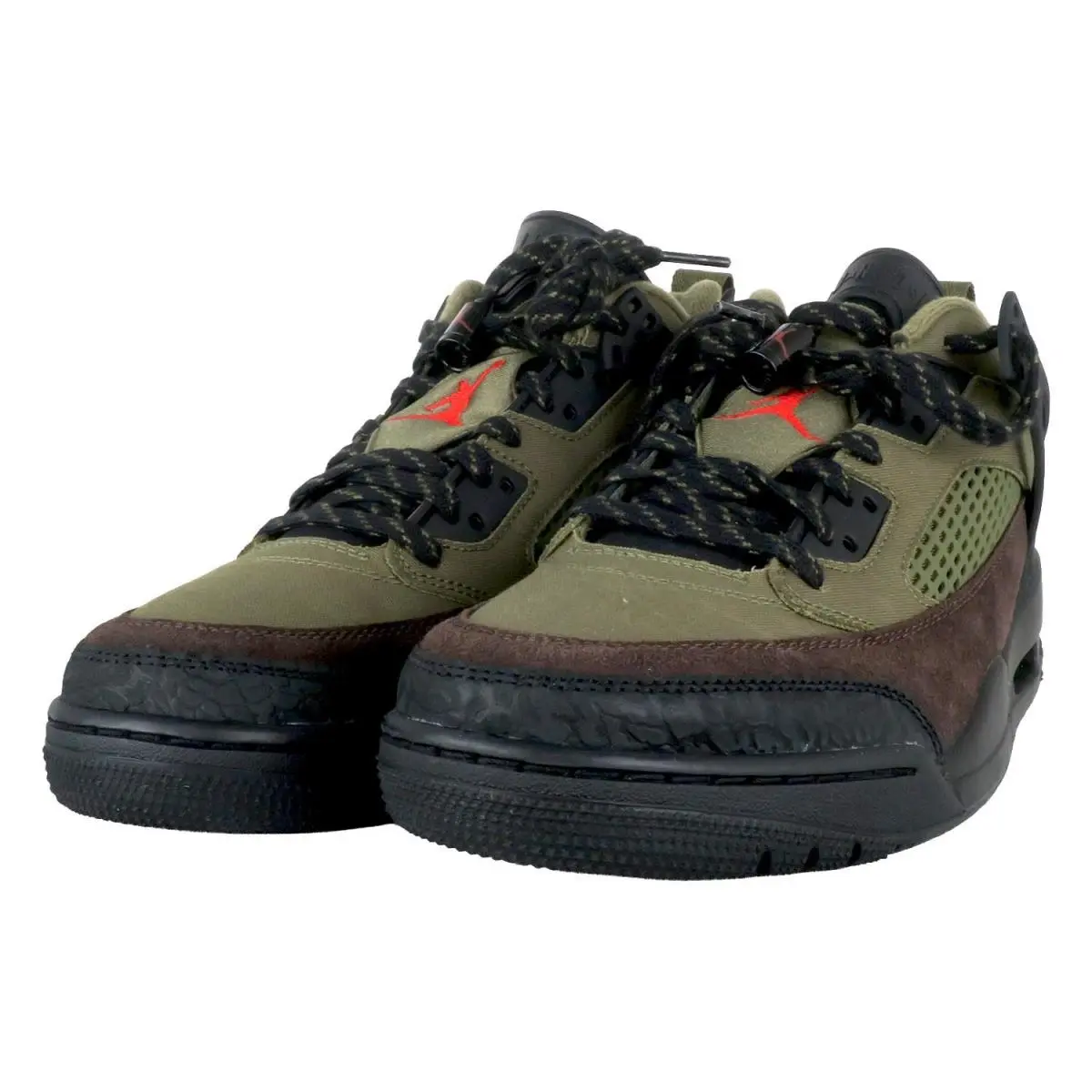 Nike shoes - Jordan Spizike - Spizike - IH1782-200 - Medium Olive/Black/Baroque Brown/University Red (UPC: 198482709402) 4