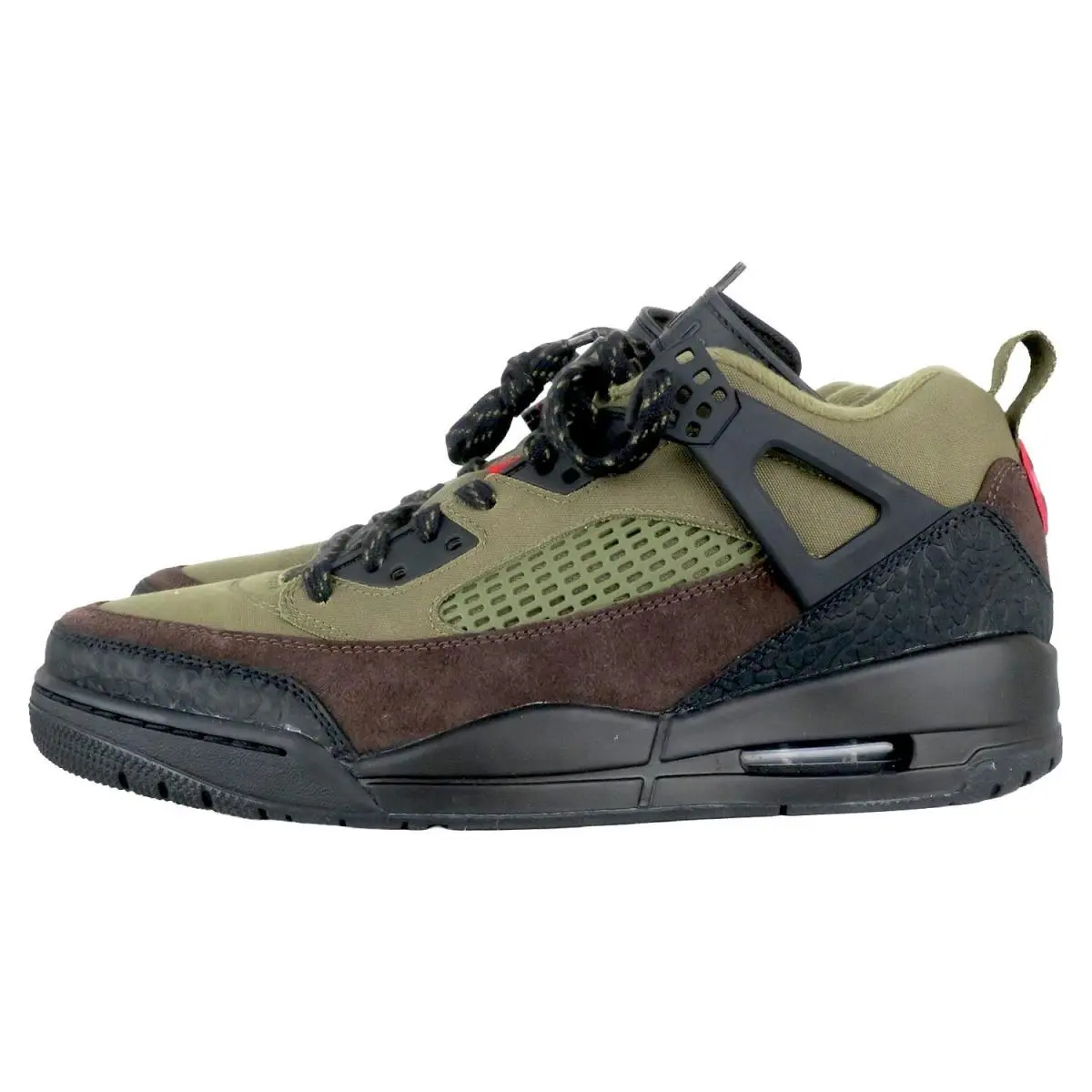 Nike shoes - Jordan Spizike - Spizike - IH1782-200 - Medium Olive/Black/Baroque Brown/University Red (UPC: 198482709402) 7