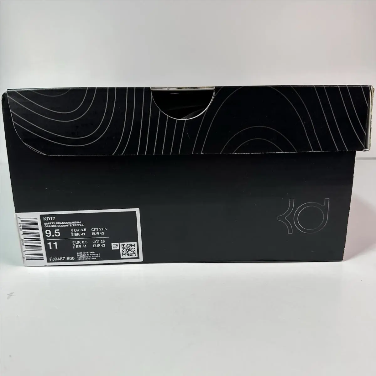 Nike shoes - Nike KD 17 - FJ9487-800 - Orange 10