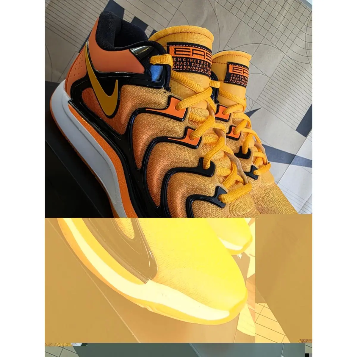 Nike shoes - Nike KD 17 - FJ9487-800 - Orange 0