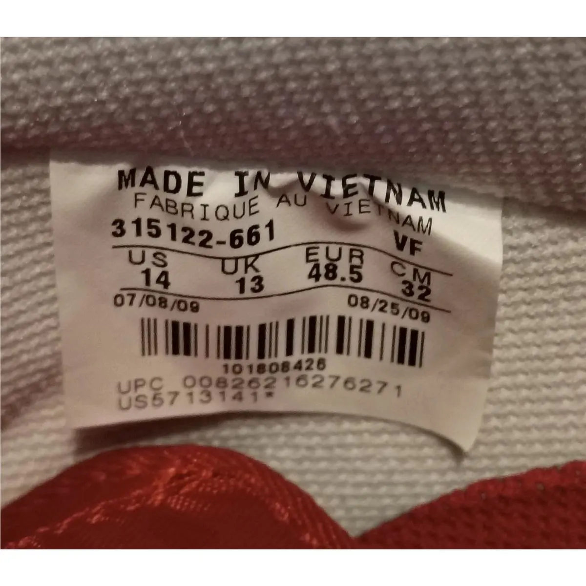 Nike shoes - Nike Air Force 1 - Air Force - 315122 661 - Red 8