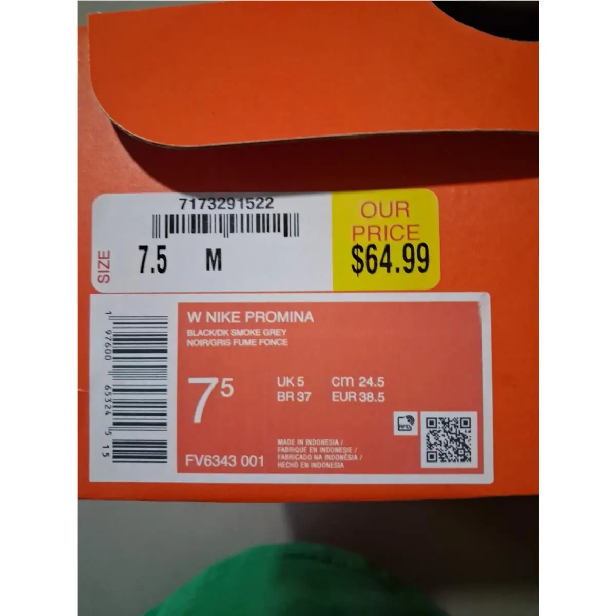 Nike shoes - Nike Promina - Promina - FV6343-001 - Black 6